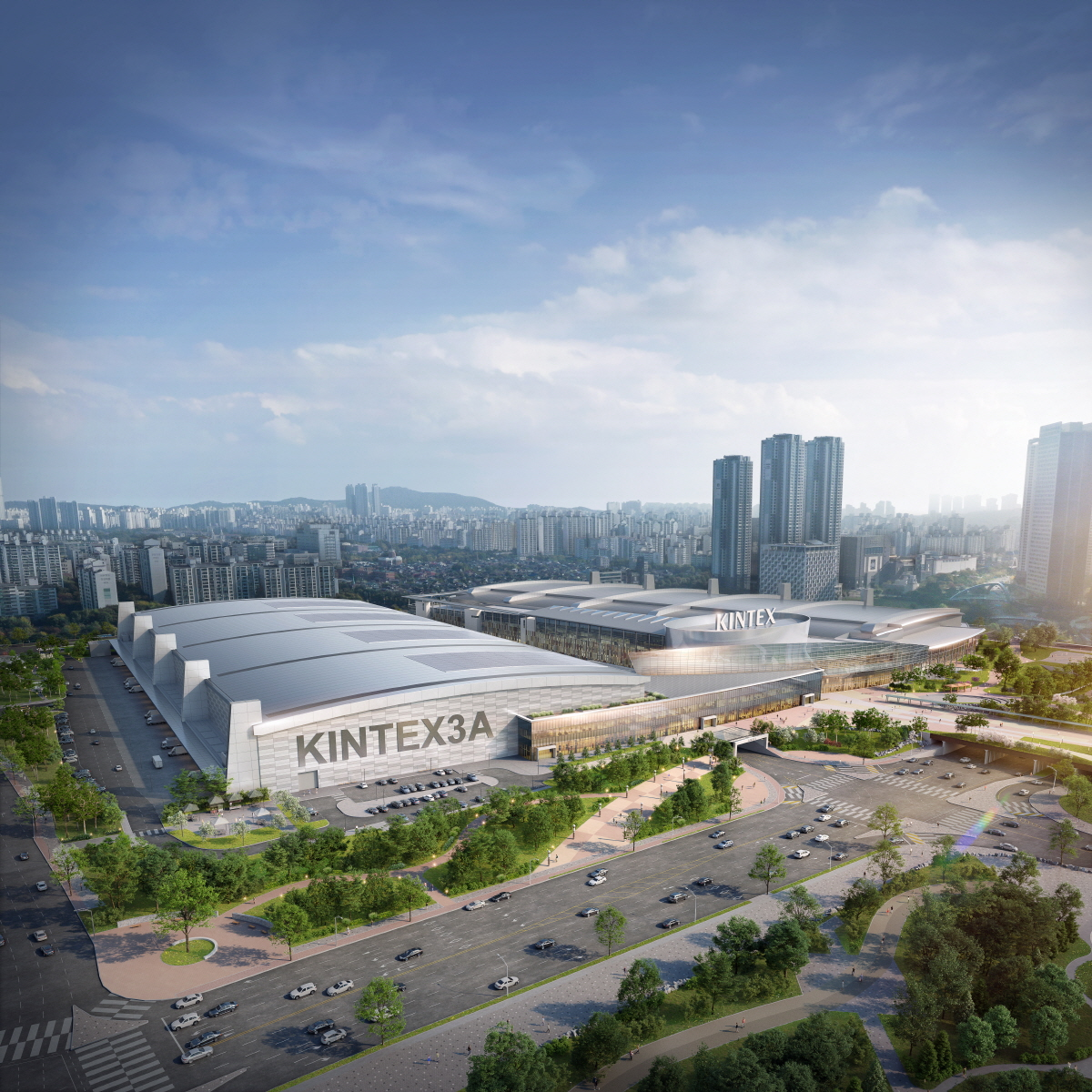 3A전시장 조감도