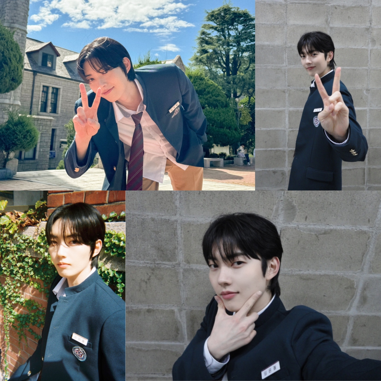 ‘언더커버 하이스쿨’ 정수현, 만찢남 비주얼 비하인드 컷 공개…반전 매력 가득