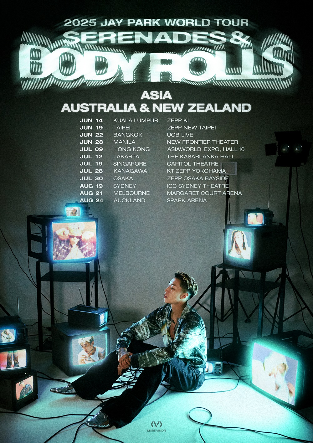 박재범, 2025 월드투어 아시아·오세아니아 지역 개최 확정…13개 도시 찾는다