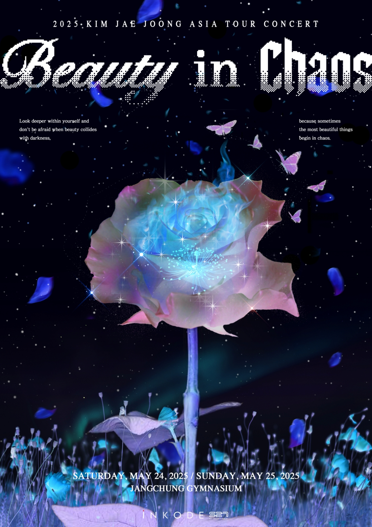 김재중, 5월 2025 아시아 투어 콘서트 ‘Beauty in Chaos’ 개최…콘서트 포스터 공개 ‘설렘 UP’