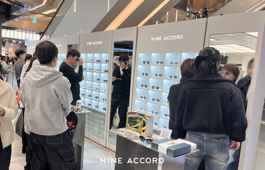 안경 브랜드 ‘나인어코드’, ‘더현대 대구’에서 24일까지 팝업 오픈