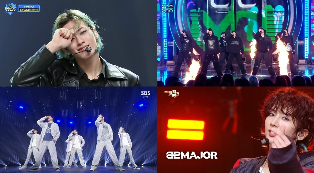 82메이저, 컴백 1주차 활동 성료…완벽 라이브+퍼포먼스 ‘열기 UP’