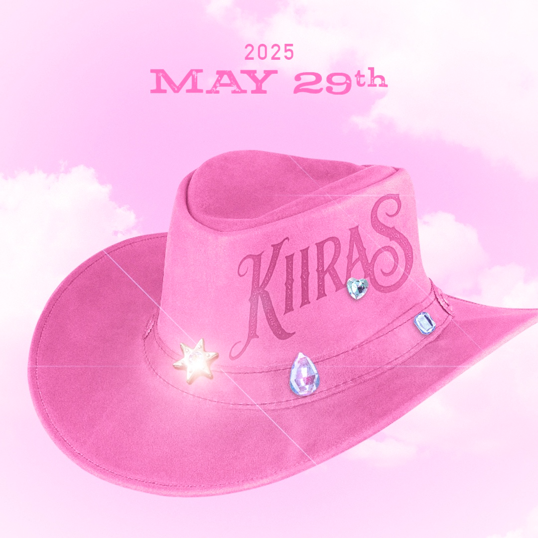 린브랜딩 첫 글로벌 걸그룹 팀명은 KIIRAS, 내달 29일 정식 데뷔 확정…핑크 카우걸 로고 이미지 공개