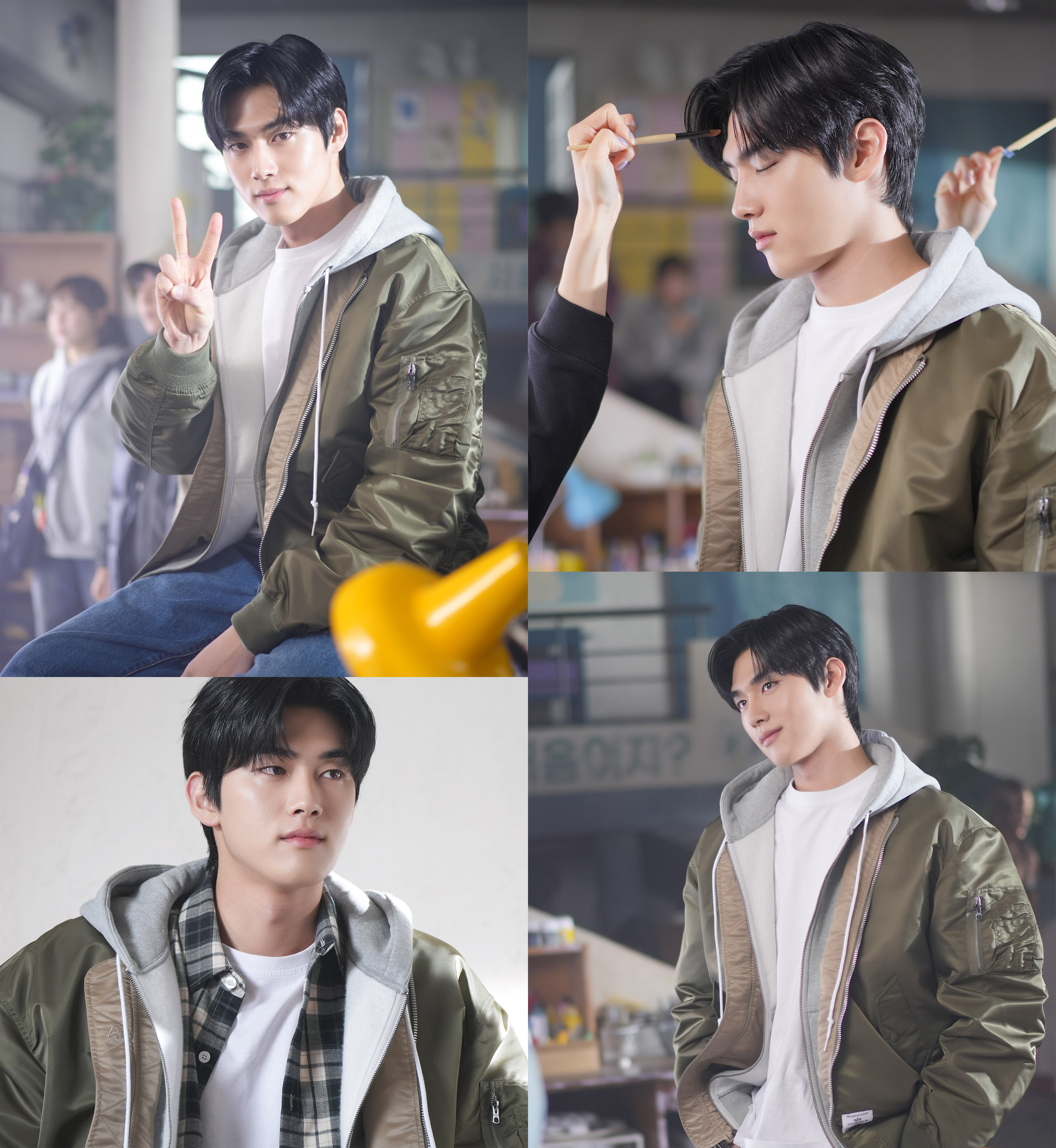 ‘바니와 오빠들’ 홍민기, 포스터 촬영 현장 비하인드 공개…‘훈훈 비주얼+장난기 가득’