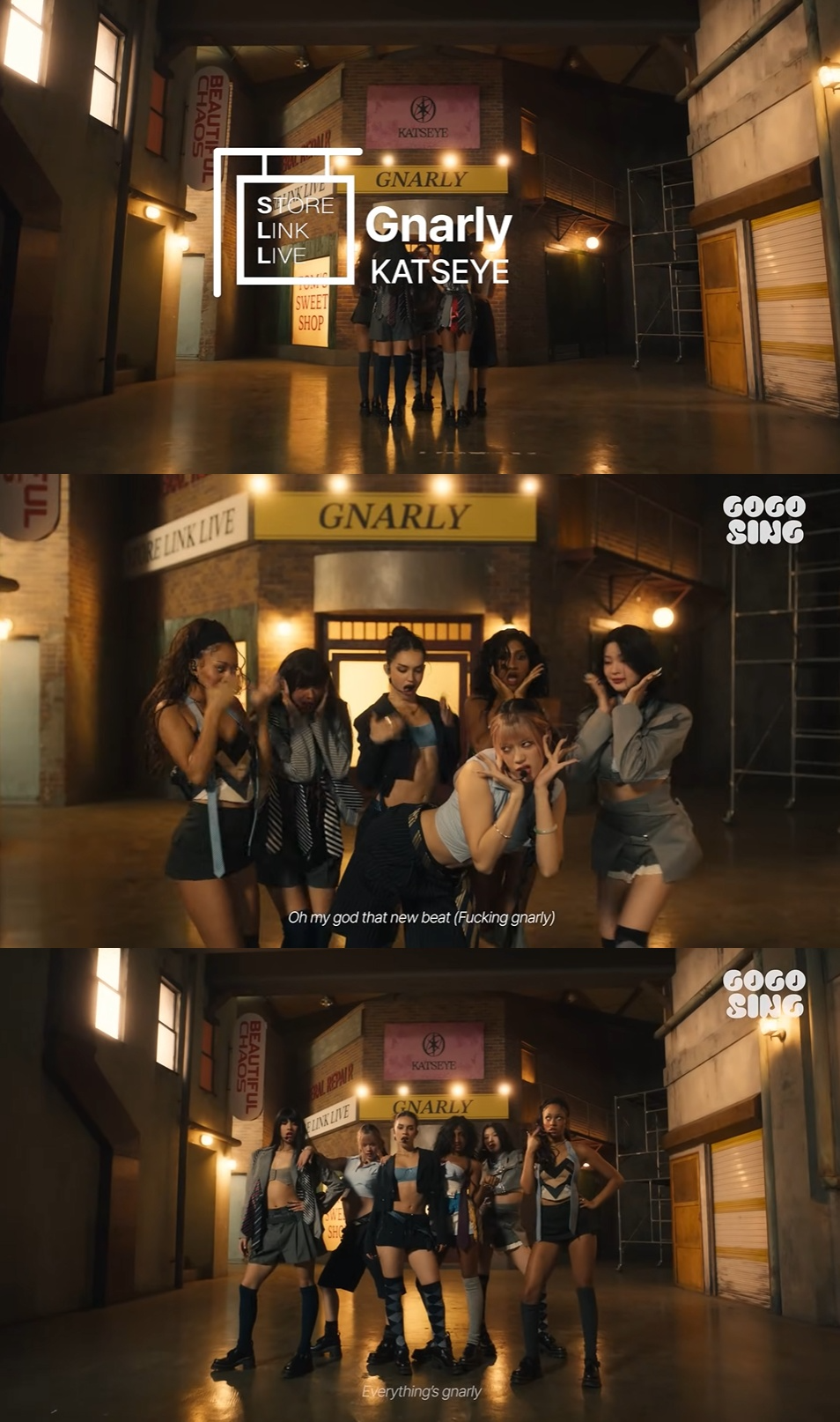 캣츠아이, 'Gnarly' 스토어링크 라이브 영상 공개…폭발적 퍼포먼스+탄탄한 라이브