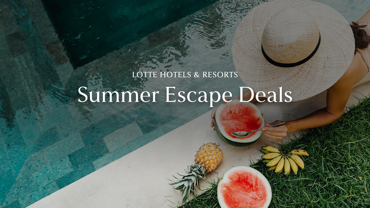 롯데호텔앤리조트, 타임세일 ‘썸머 이스케이프 딜’ 선봬…최대 45% 할인 혜택