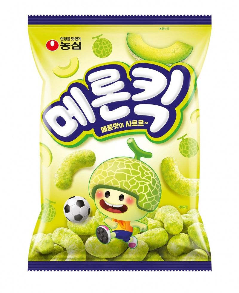 <사진설명: 농심, 메론킥>