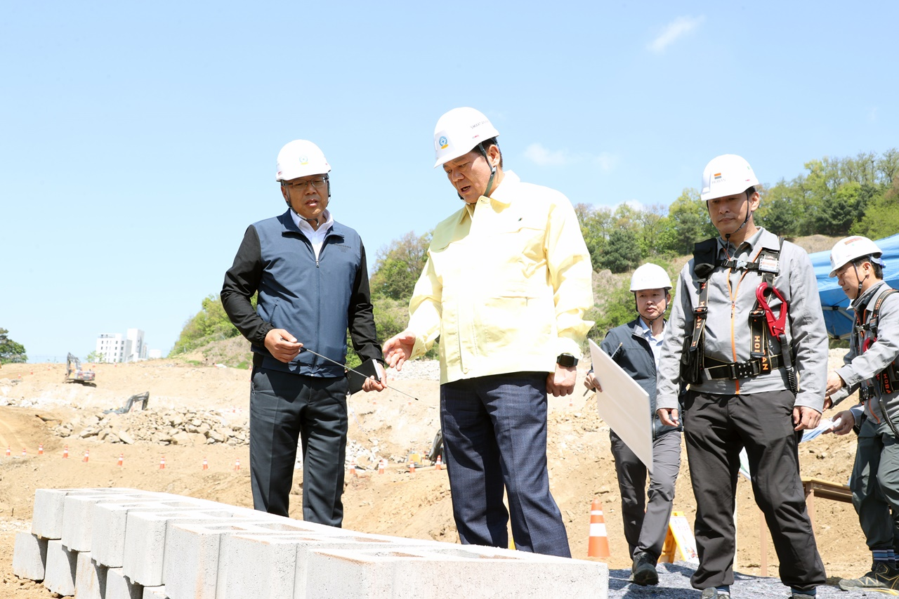 깨끗한 수돗물 공급하기 위한 대규모 공사 진행