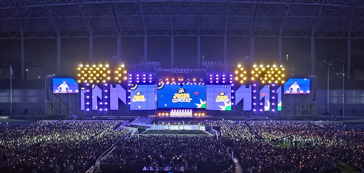 (▲ 메가MGC커피의 ‘2025 SBS MEGA 콘서트’ 현장 / 이하 사진=메가MGC커피 제공)