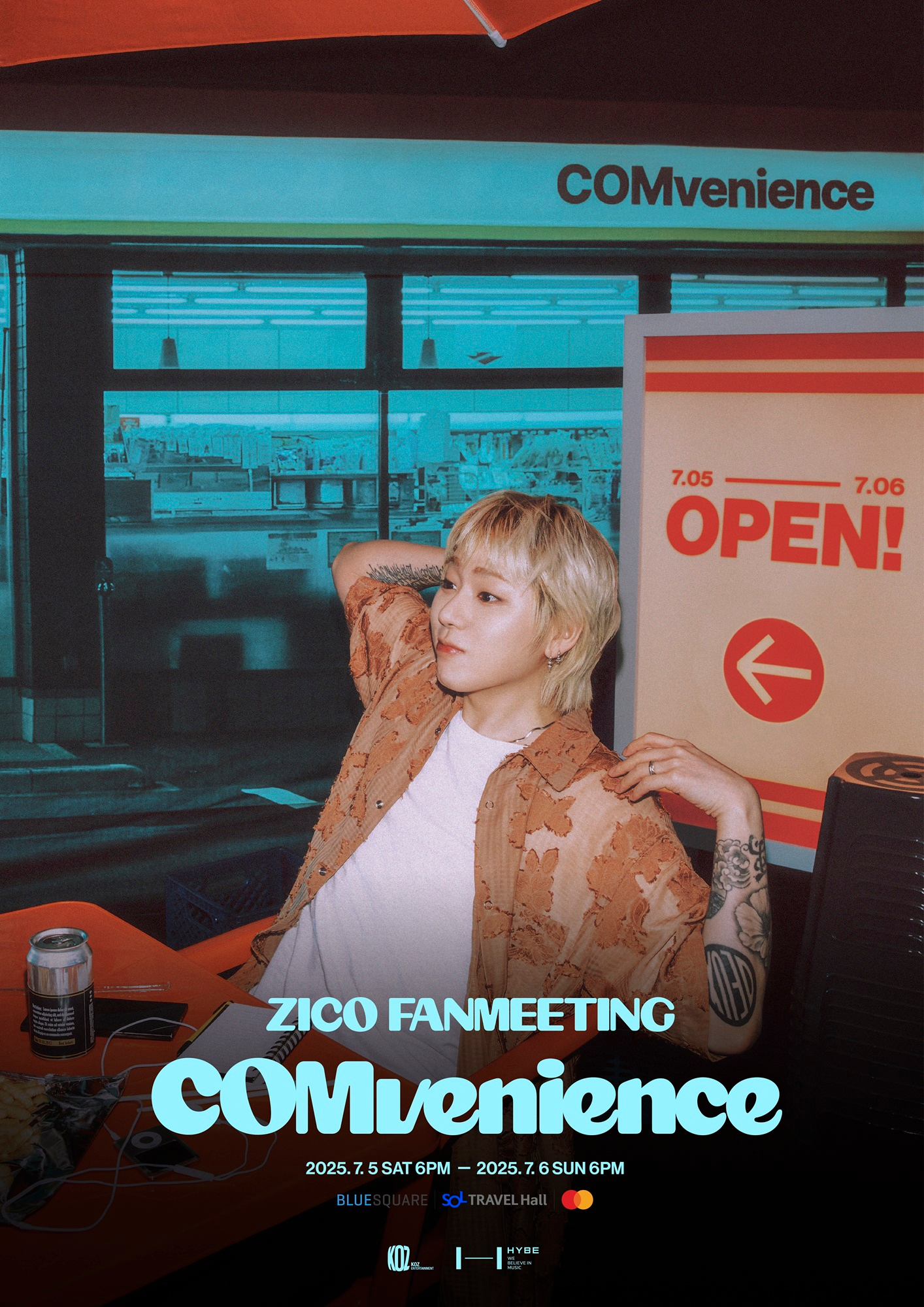 지코, 7월 팬미팅 ‘COMvenience’ 개최…‘지난해 11월 콘서트 이후 약 7개월 만’