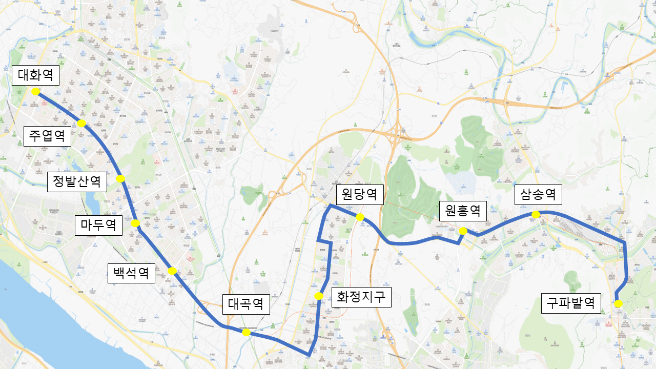 심야버스 N999번 노선