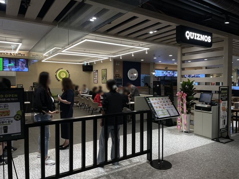 샌드위치 프랜차이즈 퀴즈노스, NC고잔점 신규 매장 오픈