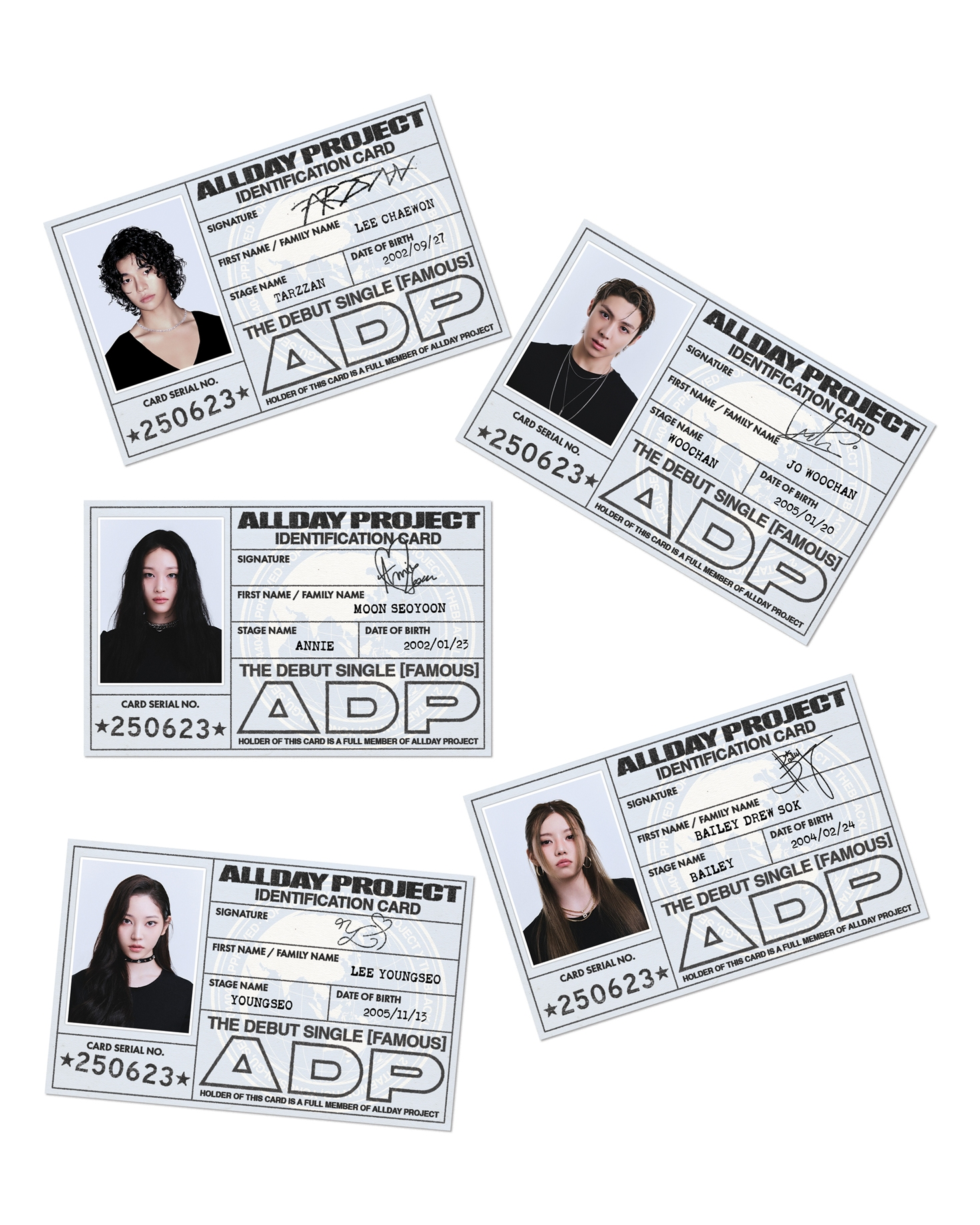 ALLDAY PROJECT, 멤버 5인 개성 돋보이는 색다른 티징 콘텐츠에 글로벌 K팝 팬들 '눈길'