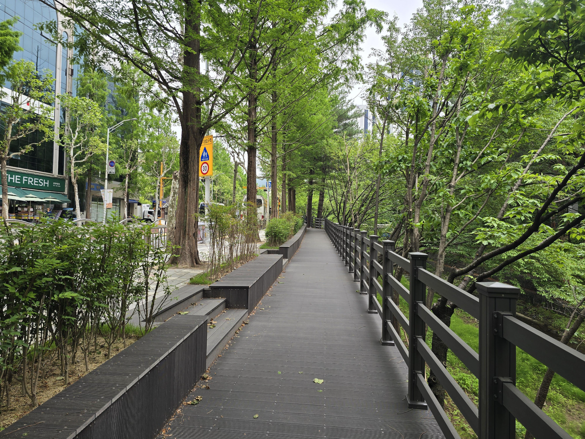 야탑천 오야소리길