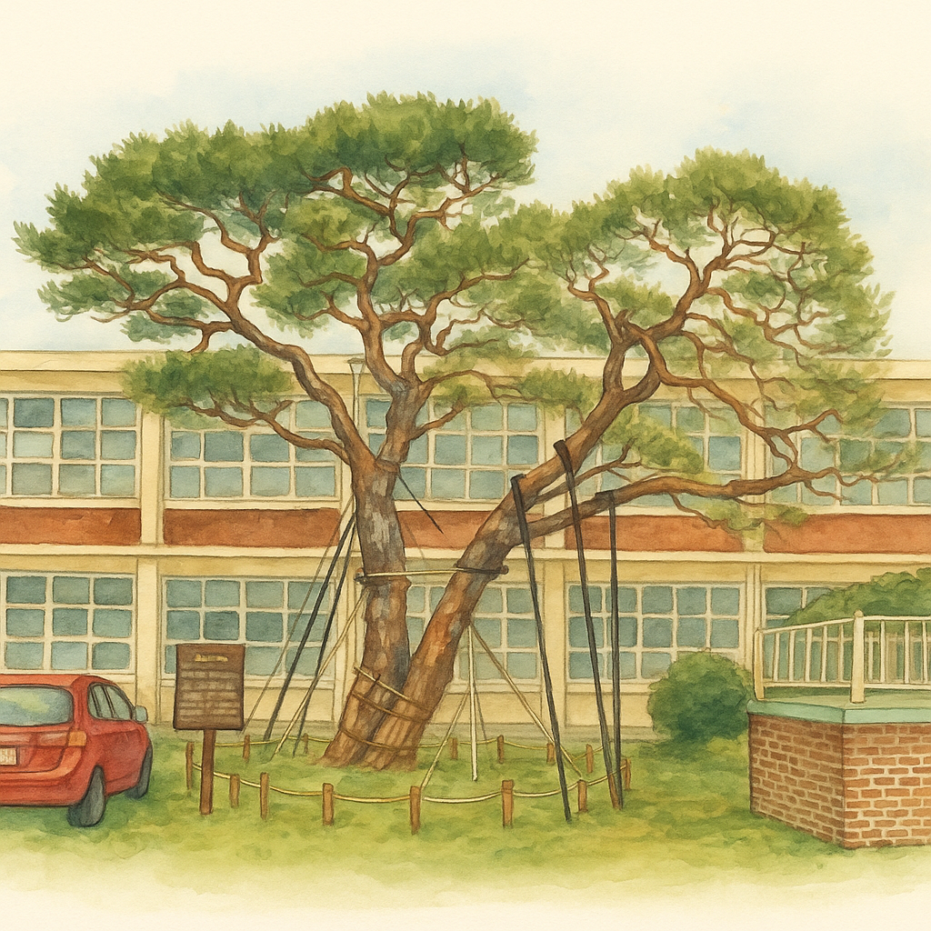 옛 지수초등학교.