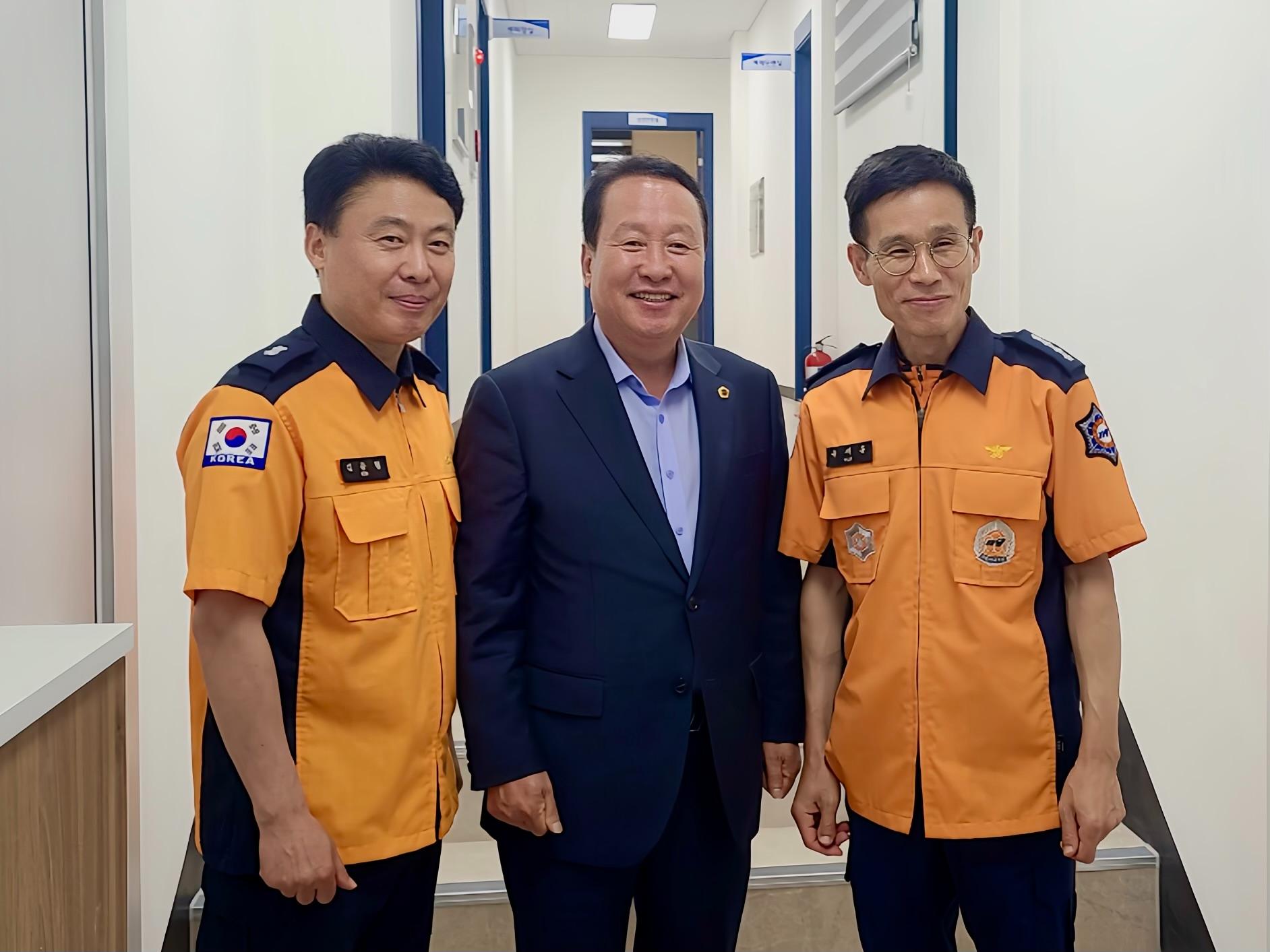 안계일 경기도의원(가운데)