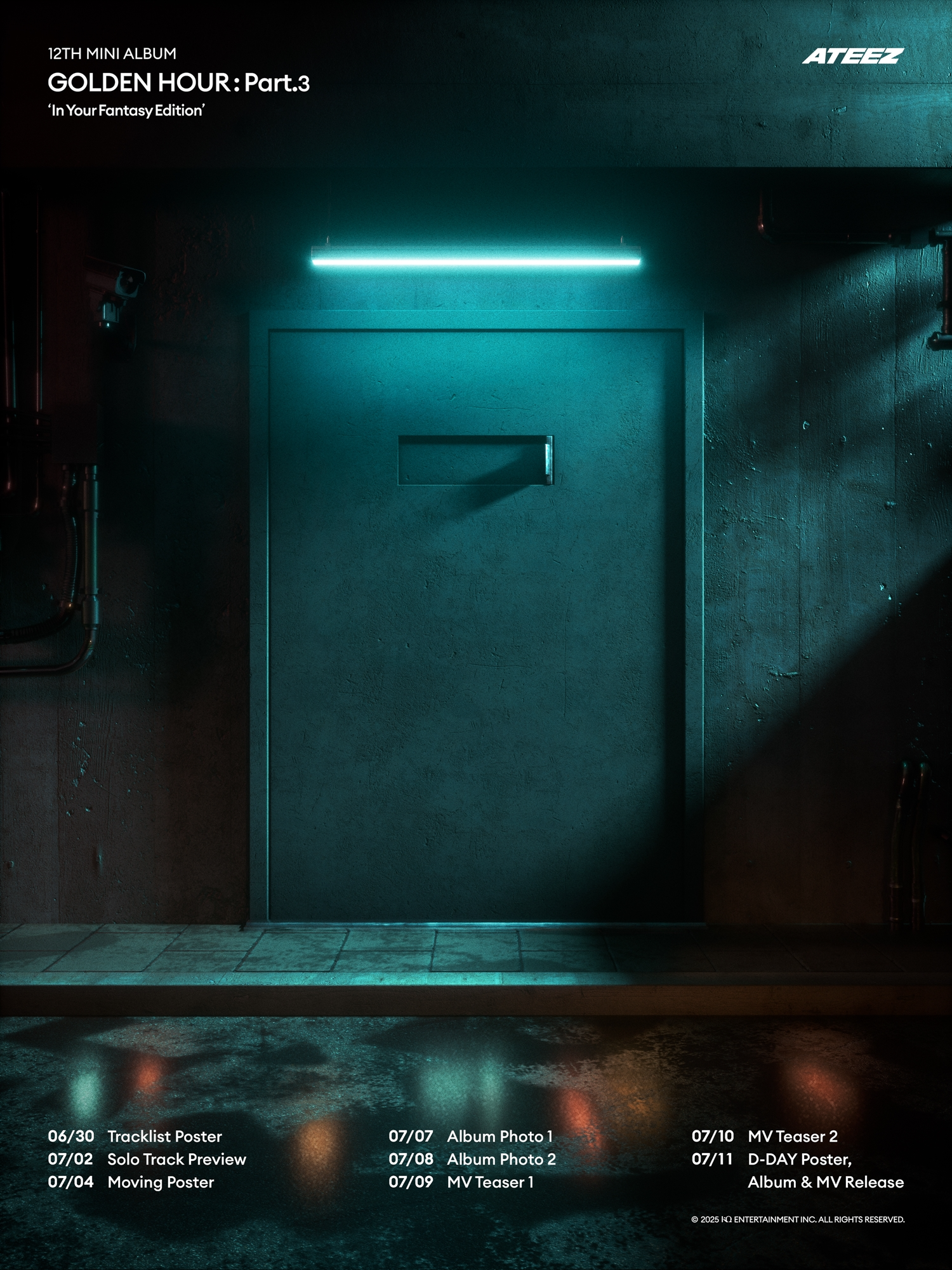 에이티즈, 에디션 앨범 발매 확정…프로모션 맵 공개