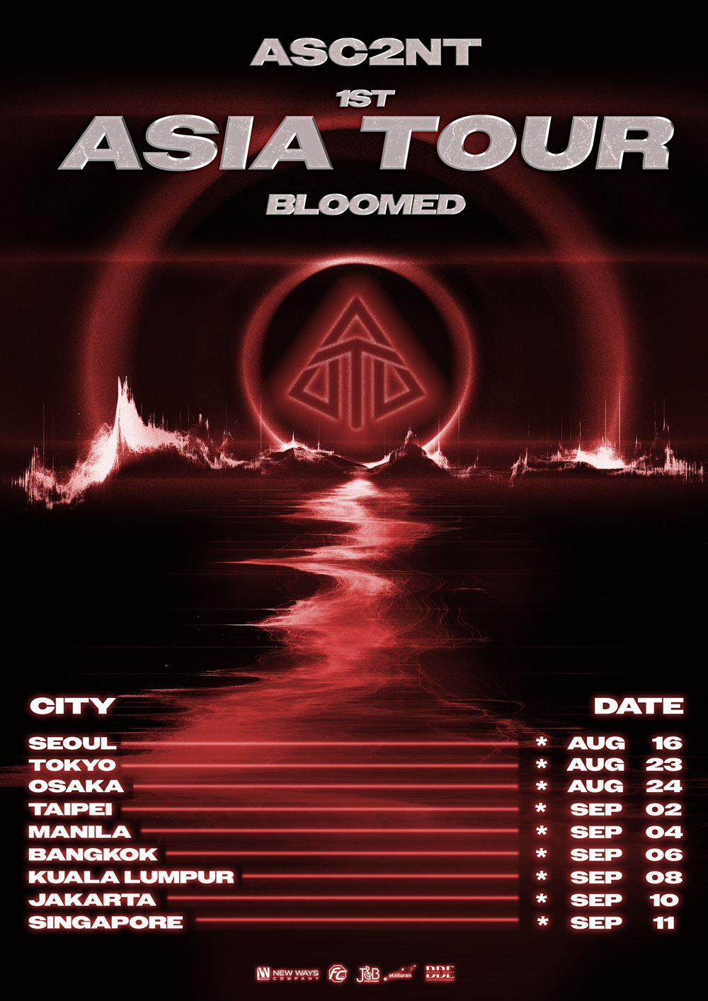 어센트, 8월 첫 아시아 투어 개최…7월 말 컴백 후 글로벌 행보 본격화