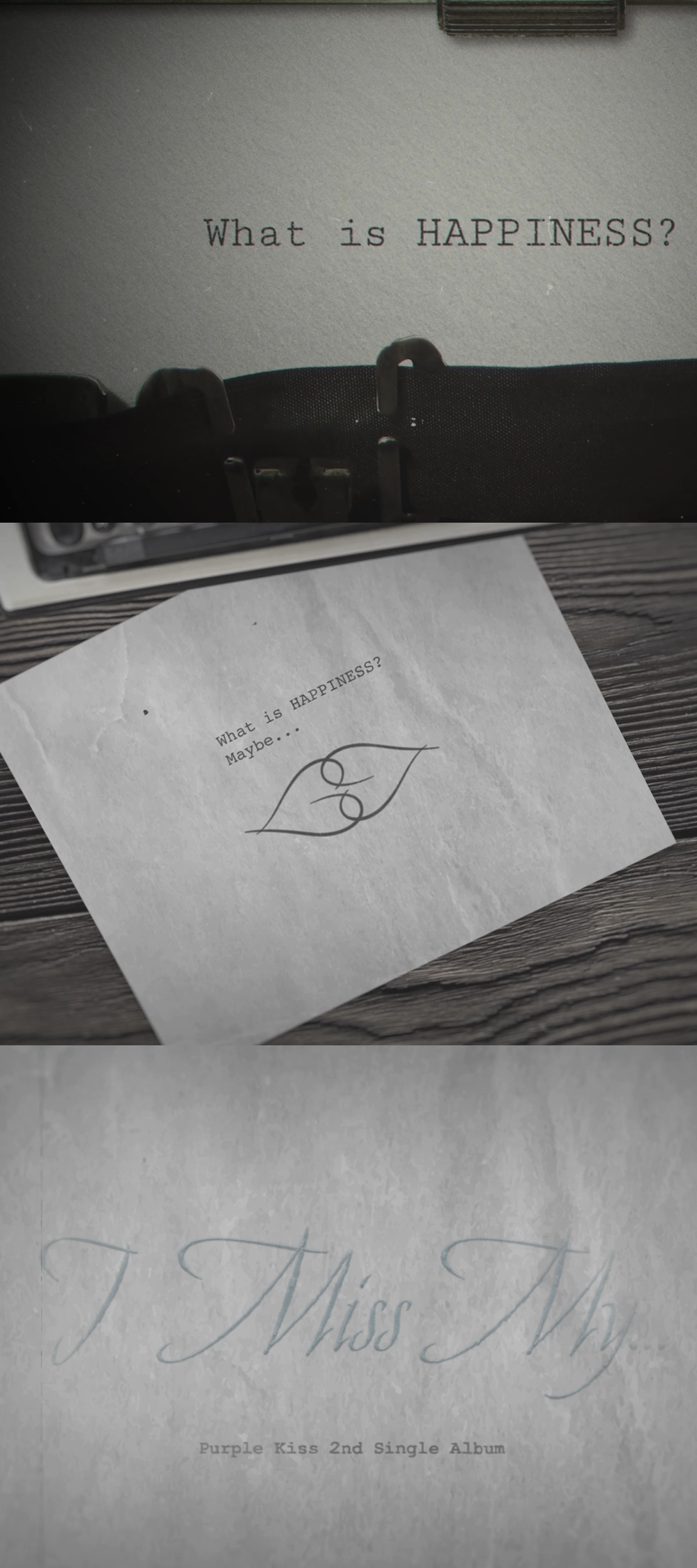 퍼플키스, 16일 컴백 확정…싱글 2집 'I Miss My...' 로고 모션 공개