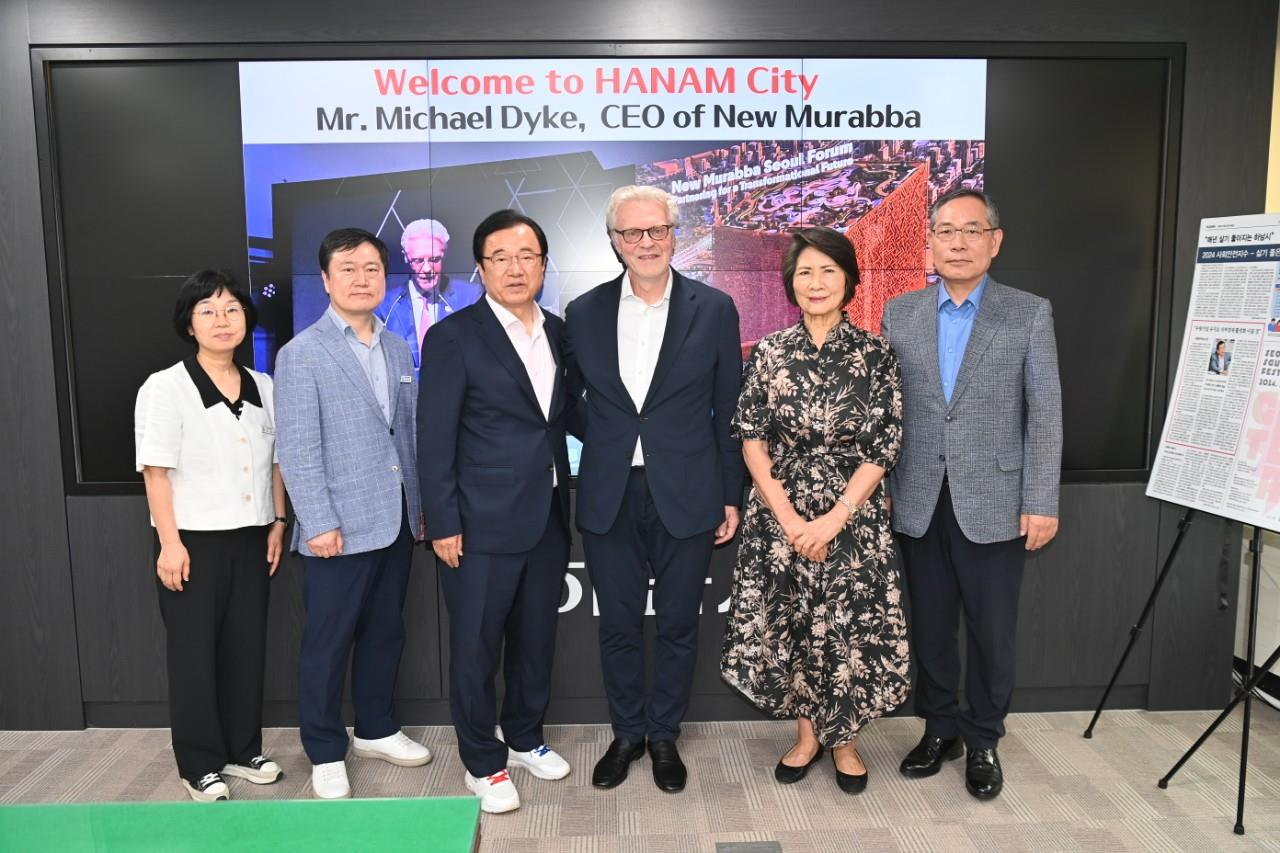 뉴무라바 컴퍼니의 마이클 다이크 최고경영자 하남시 방문