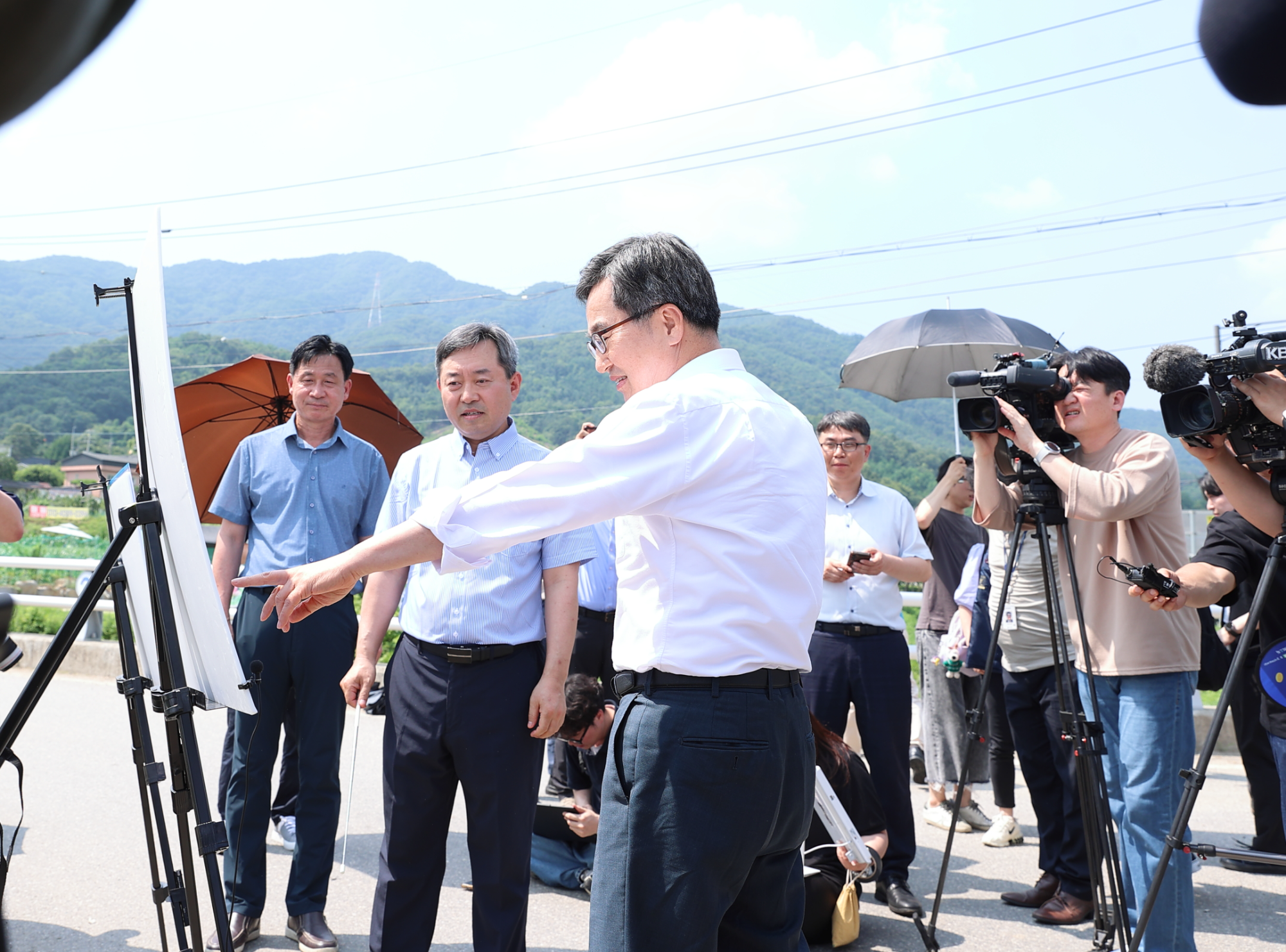 김동연 경기도지사, 서울~양평고속도로 현장 전격 방문