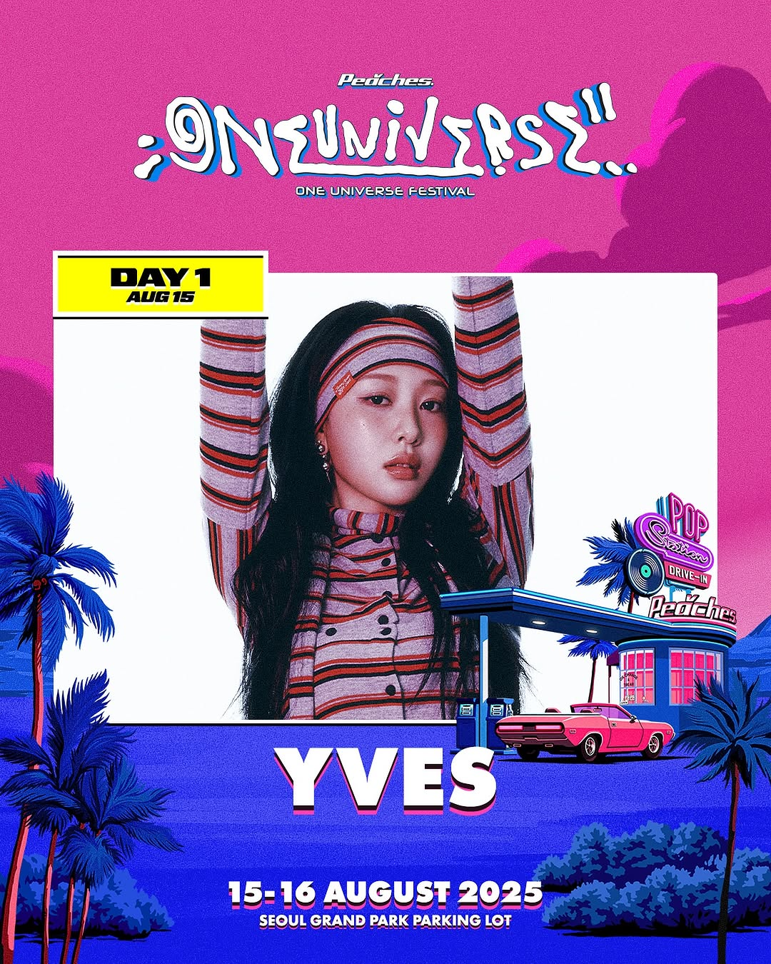 이브, ‘원 유니버스 페스티벌 2025’ 출격…감각적 퍼포먼스 예고