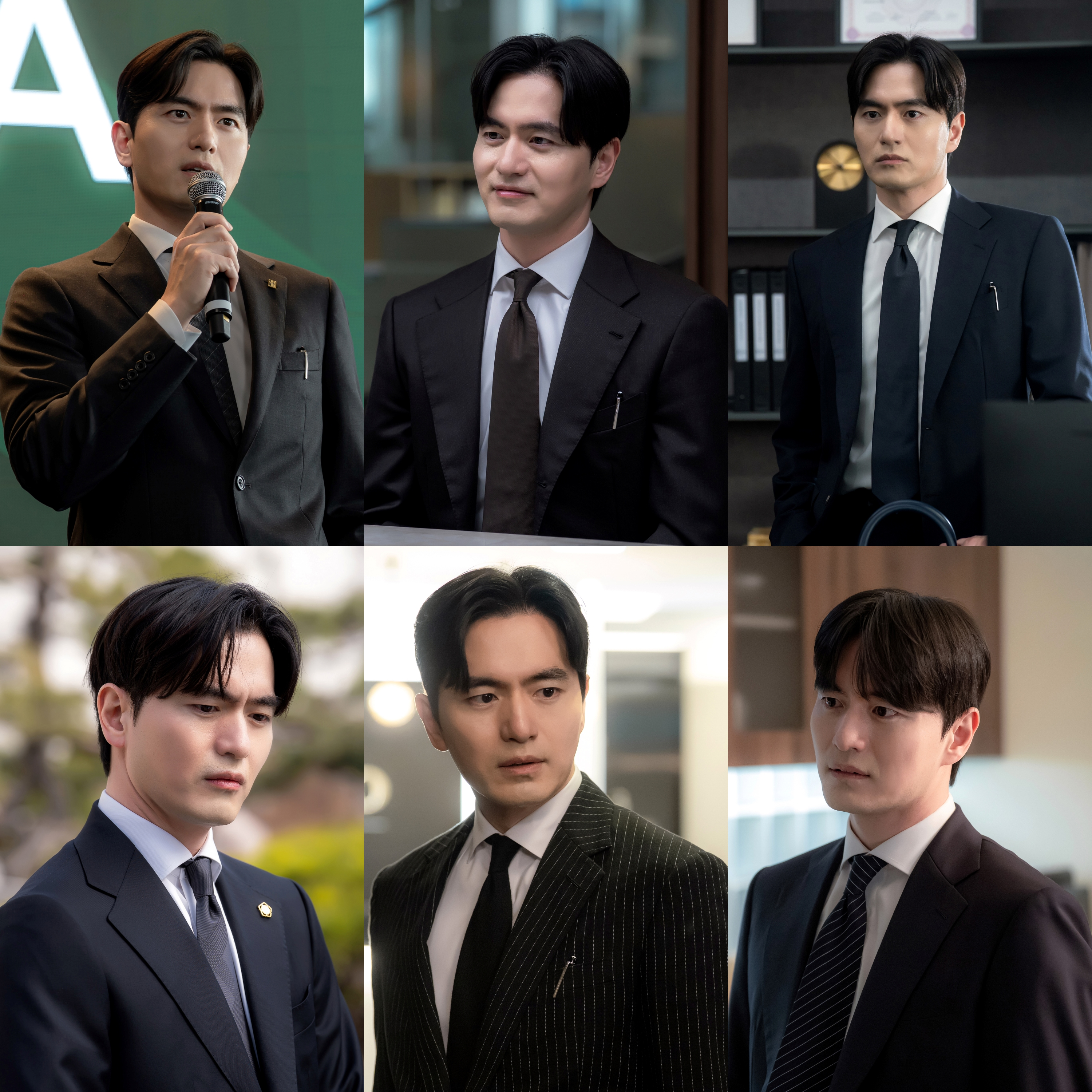 ‘에스콰이어’ 이진욱이 선사하는 슈트 핏 6종 세트 공개…제대로 각 잡힌 프로페셔널 무드