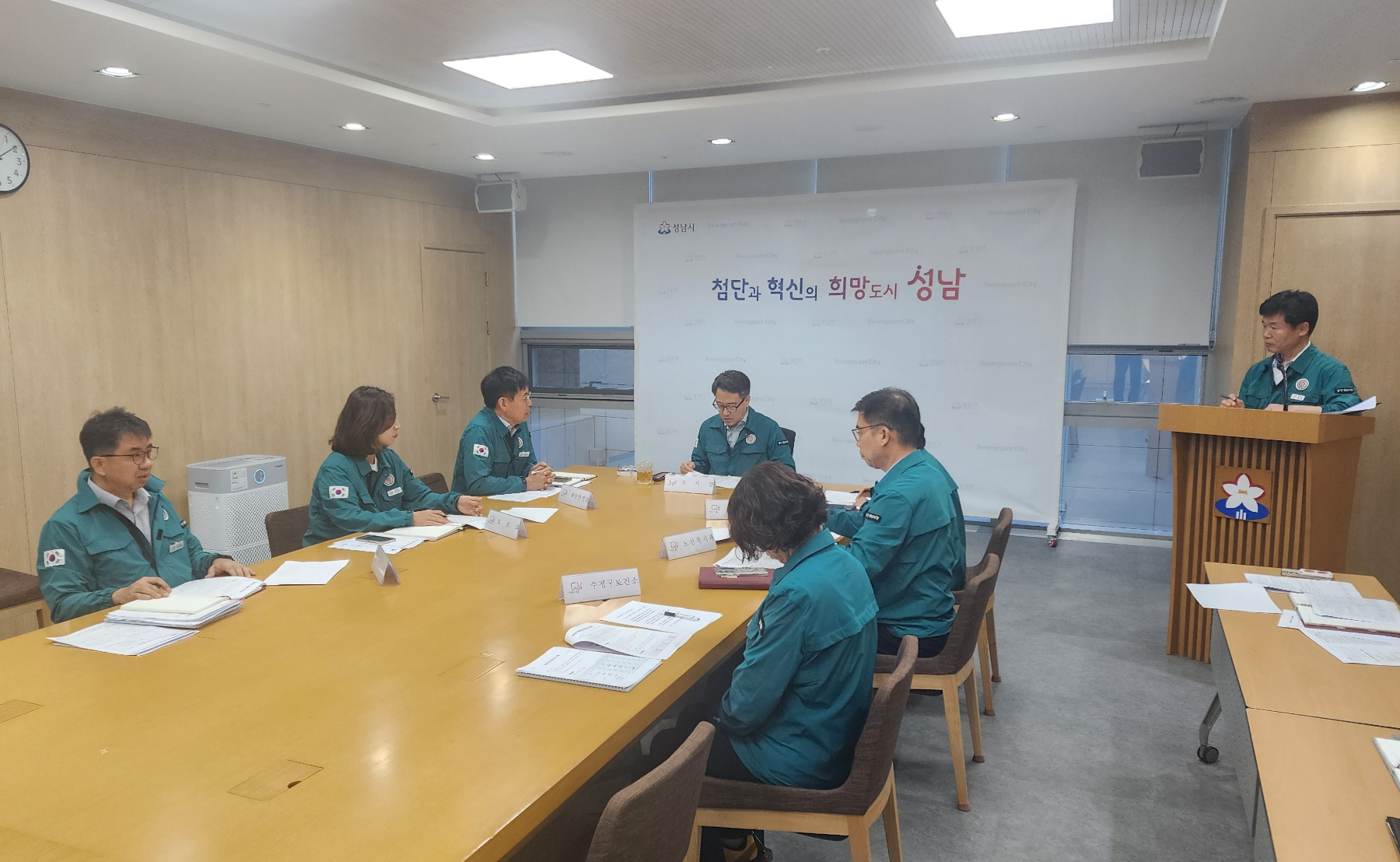 폭염대응 추진상황 점검 회의