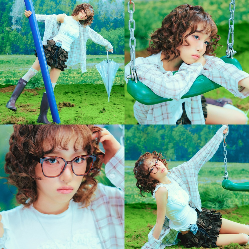 최예나, 미니 4집 ‘블루밍 윙스’ 세 번째 콘셉트 포토 공개…사랑스러운 너드 엔젤