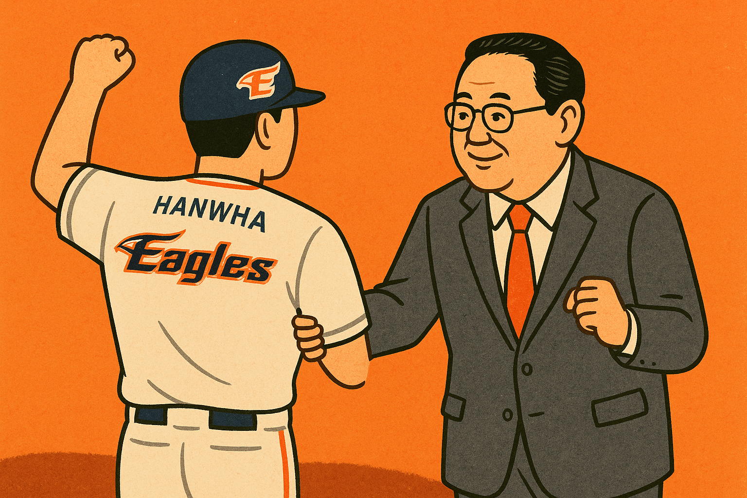 33년 만의 기적, 한화이글스 전반기 1위 확정…김승연 회장의 특별 격려품은?