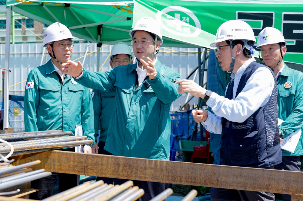 기록적 폭염 속 긴급 현장 점검