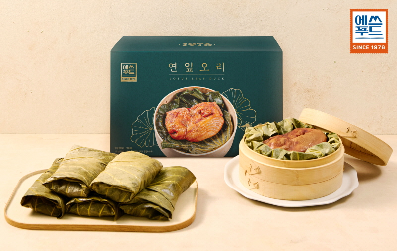 기력 보충을 위한 고단백 보양식, ’연잎 오리 세트’, 롯데홈쇼핑 최유라쇼 방송/사진 제공=에쓰푸드