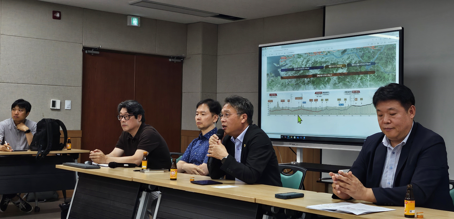 GTX-B 노선 마석역 전기시설 증축 관계 기관과 정담회