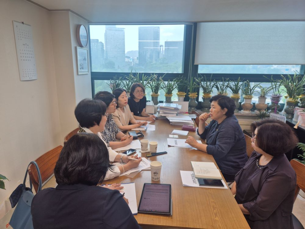 서울시의회 여성발전센터 간담회 현장사진