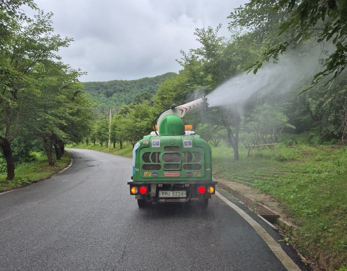 말라리아 군부대와 협력해 관·군 합동 방역