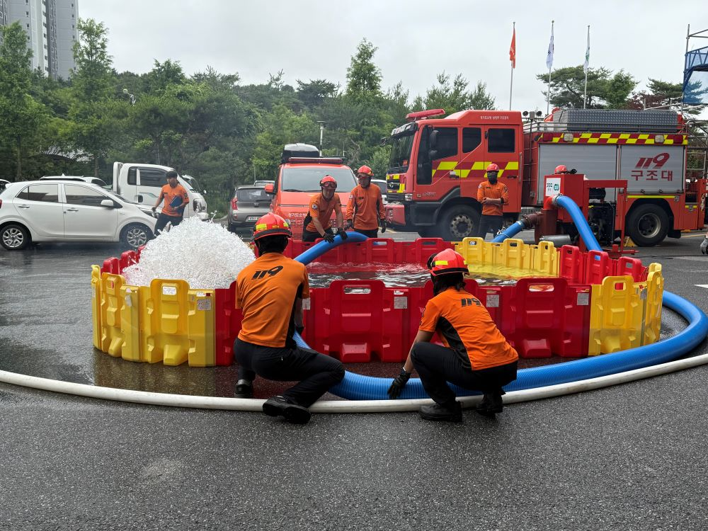 남양주시가 남양주소방서와 손잡고 집중호우 선제 대응에 앞장선다.(남양주시 제공)