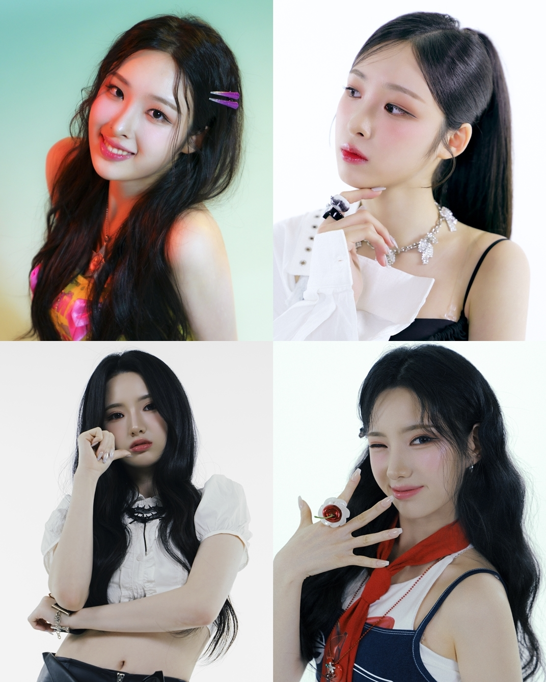 iii(아이아이아이), 수빈-태리 개인 컷 공개…러블리→시크 콘셉트 완벽 소화