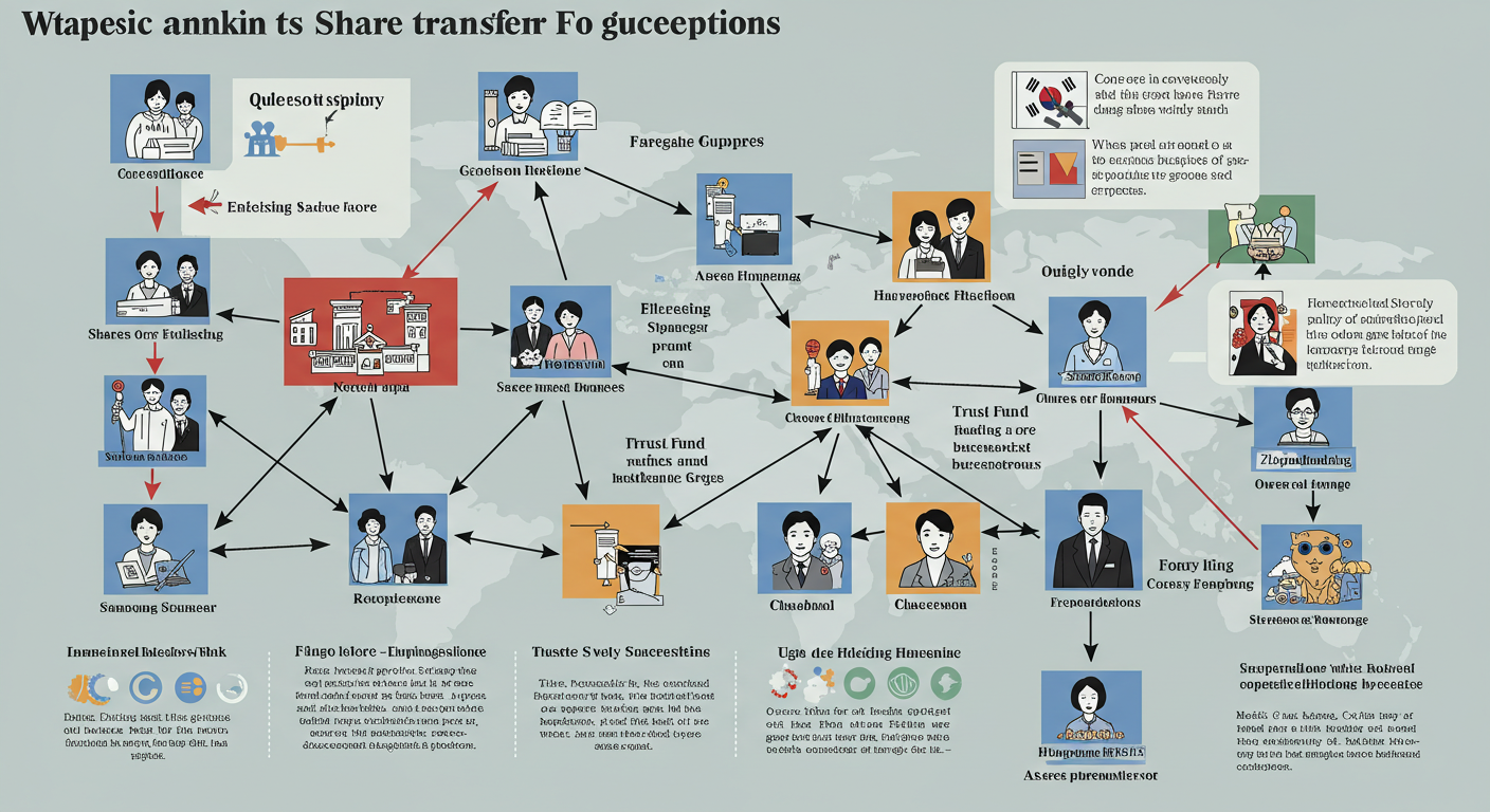 대기업 36곳 지분 대이동 … 한화·신세계 등 승계 마침표