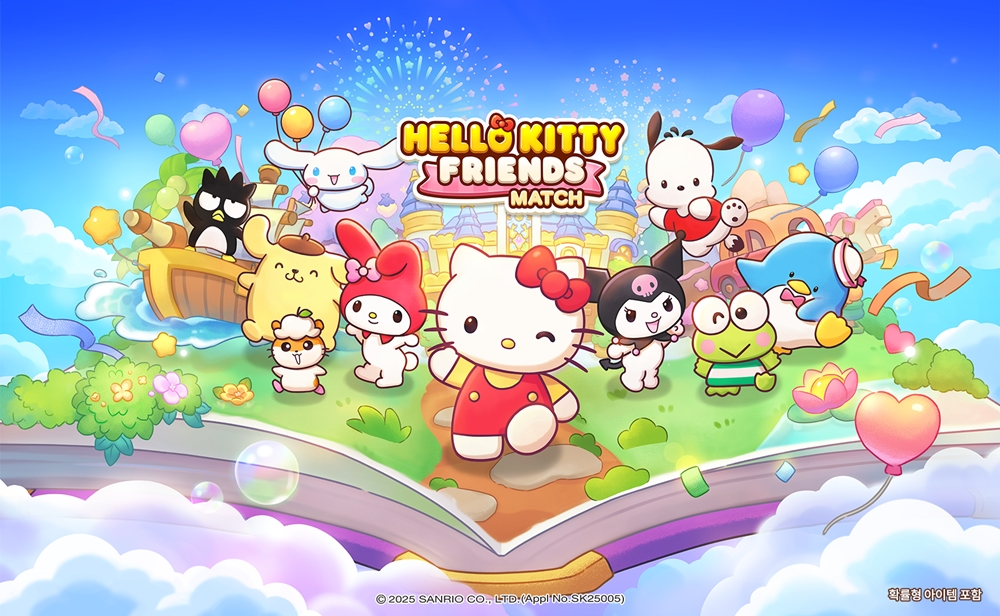 라인게임즈 '헬로키티 프렌즈 매치', 삼성 갤럭시 스토어 입점 - 뉴스 썸네일 이미지