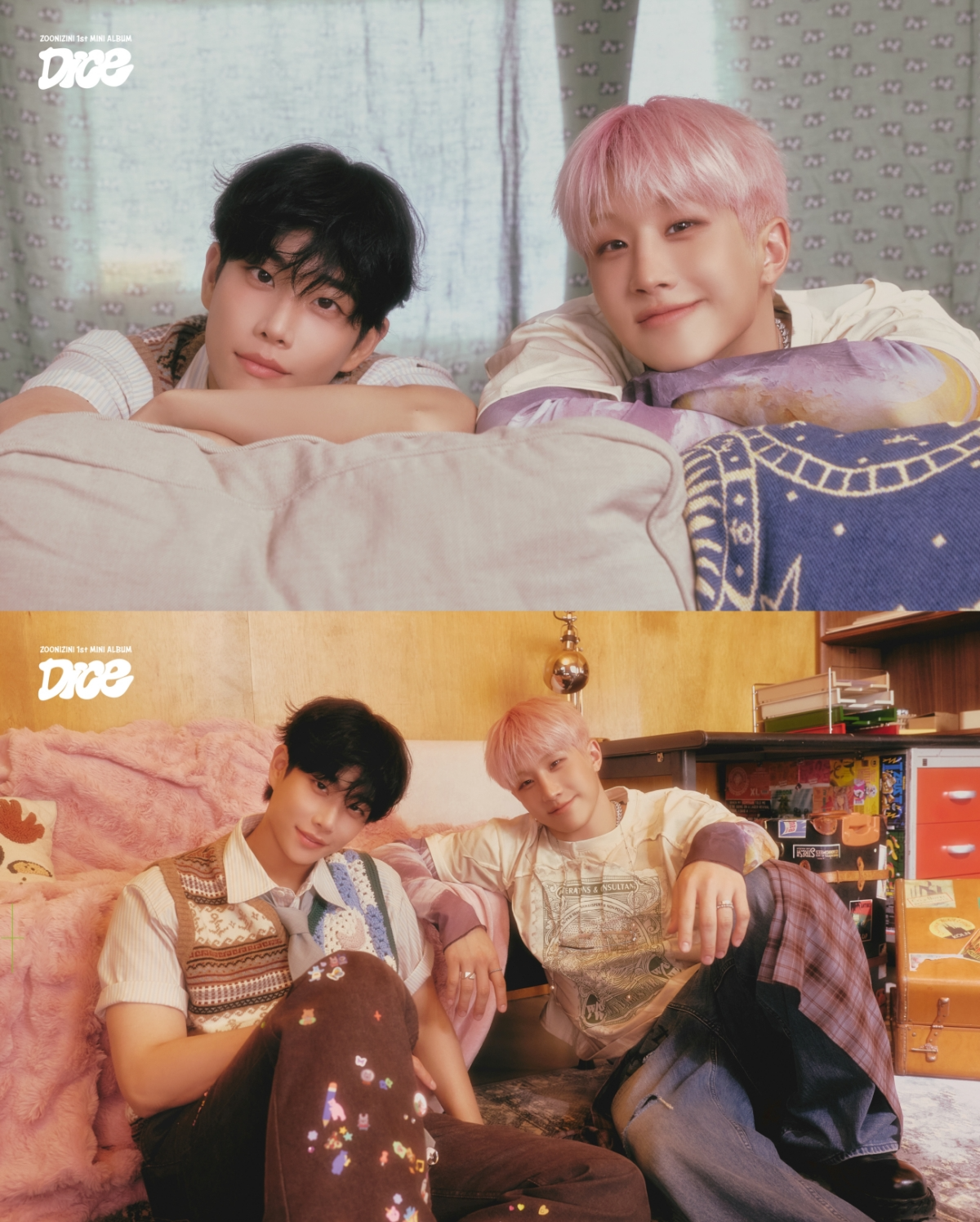 주니지니(MJ&진진), 콘셉트 포토 첫 공개…눈부신 우정 모먼트로 예고한 ‘DICE’