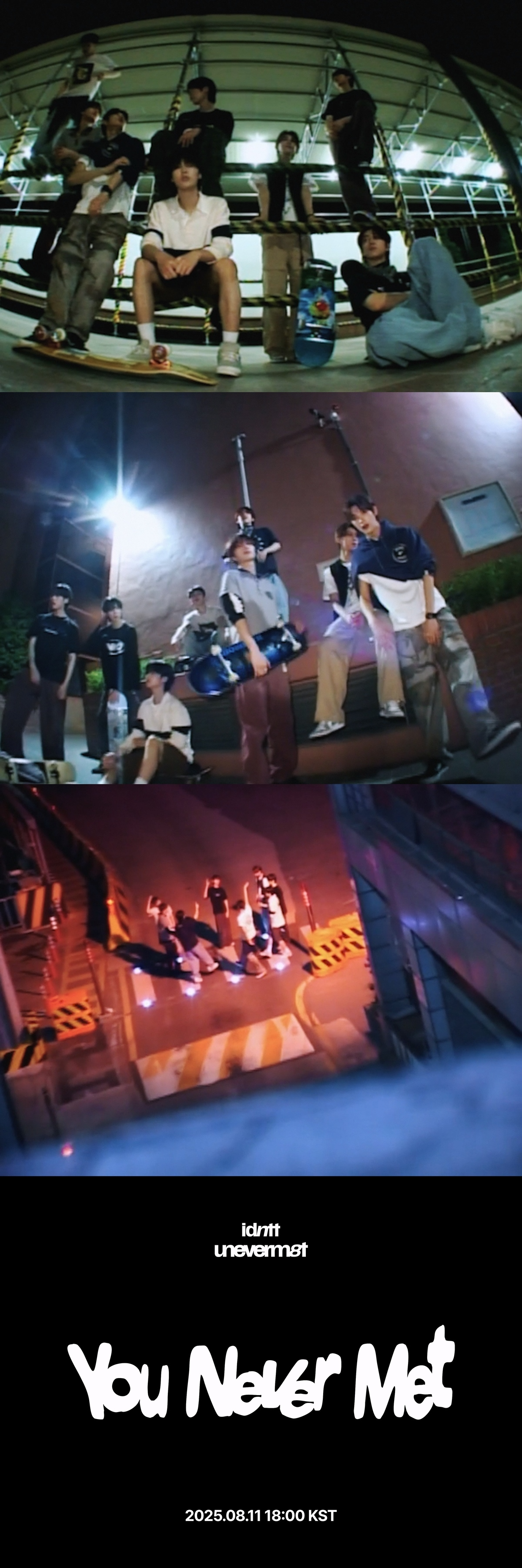 아이덴티티 unevermet, 'You Never Met' 뮤비 티저 오픈…빛나는 청춘 감성