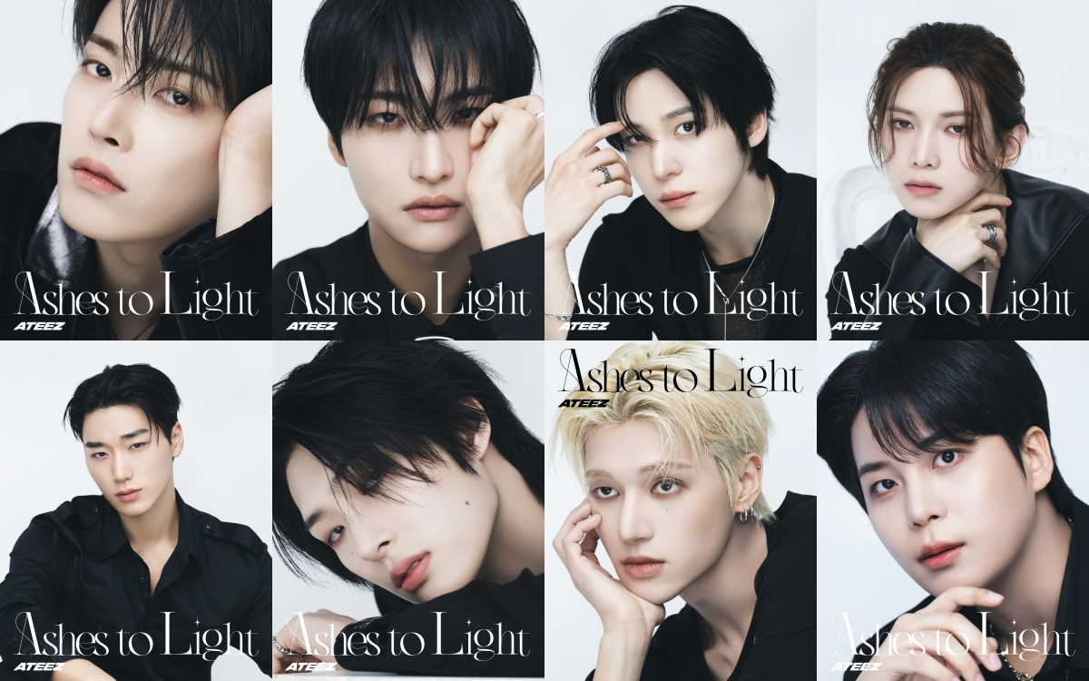 에이티즈, 日 정규 2집 멤버별 앨범 포토 공개…8인 8색 무결점 비주얼