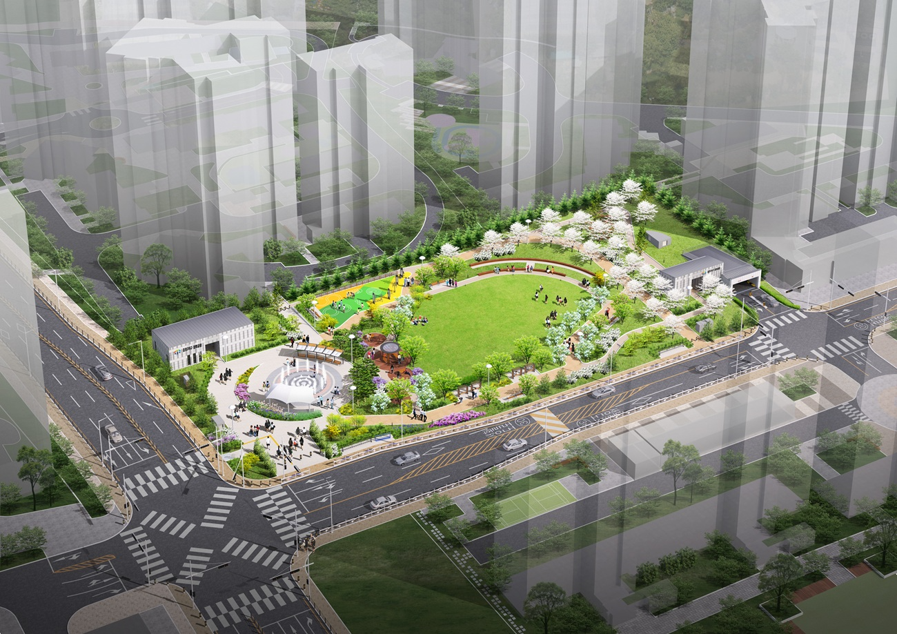 문화공원 공영주차장