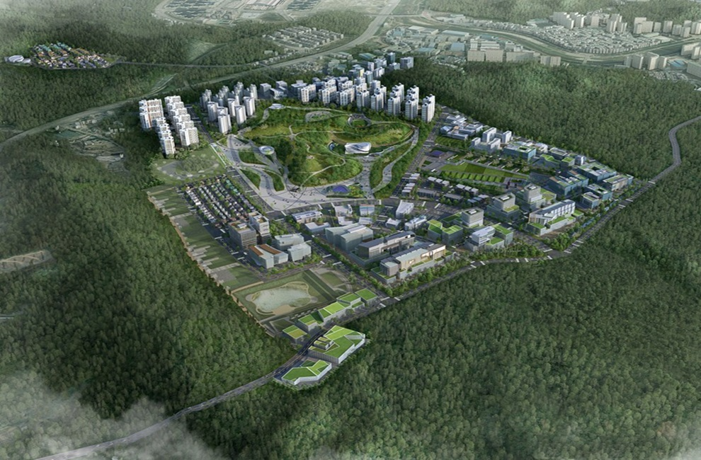 박달스마트시티 조성사업 조감도