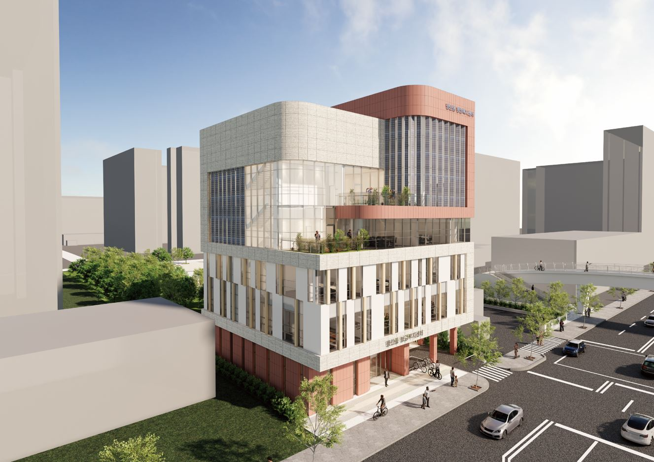 평안동 행정복지센터 신청사 조감도