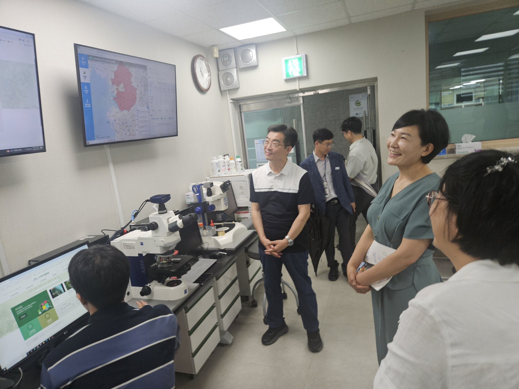 이채명 경기도의원, 경기도농업기술원 방문