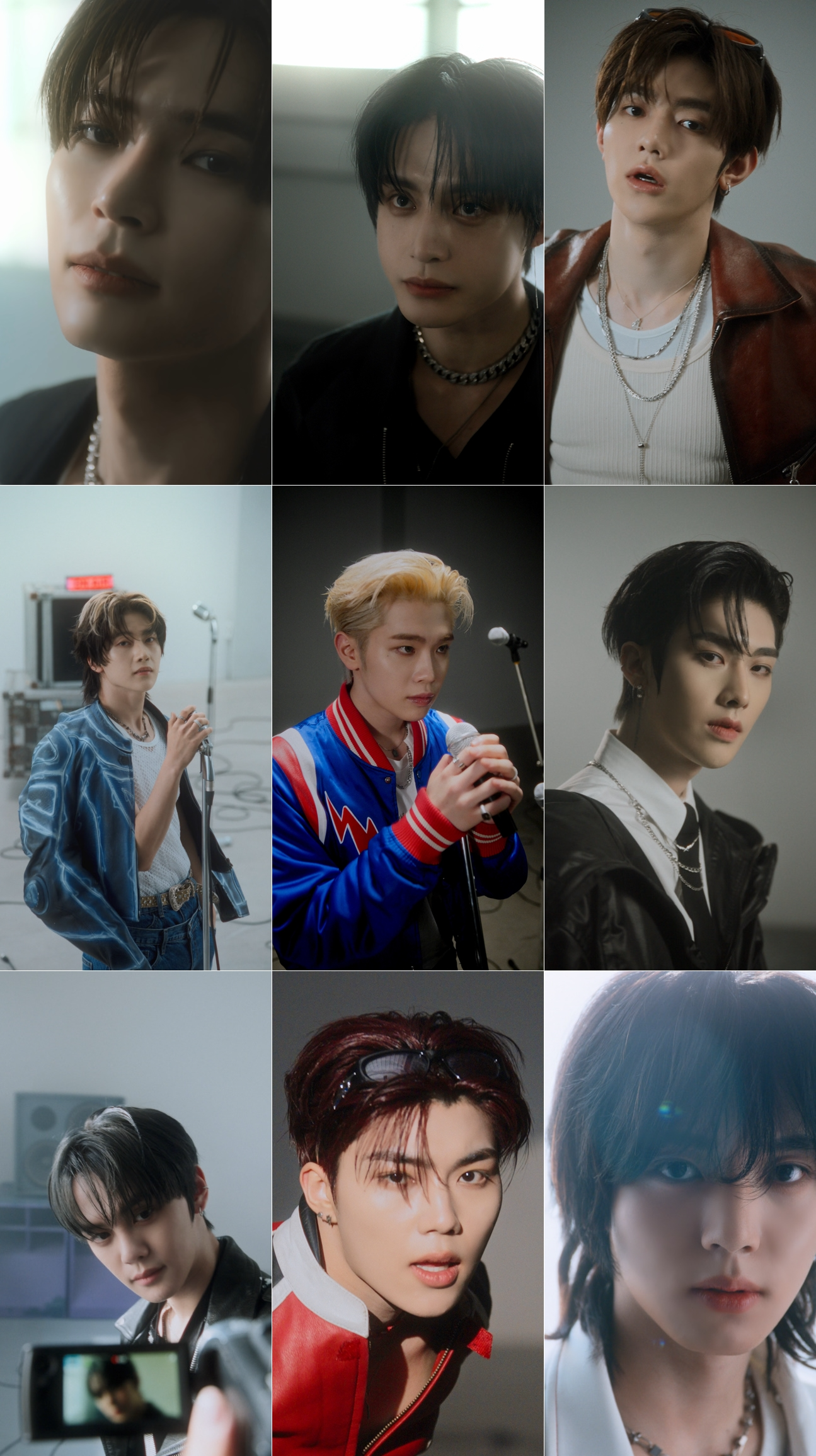 제로베이스원, 정규 1집 아이콘 버전 콘셉트 필름 9종 공개…음악적 성장 예고