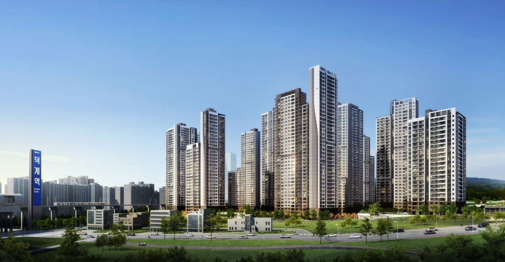 지웰 엘리움 양주 덕계역 투시도