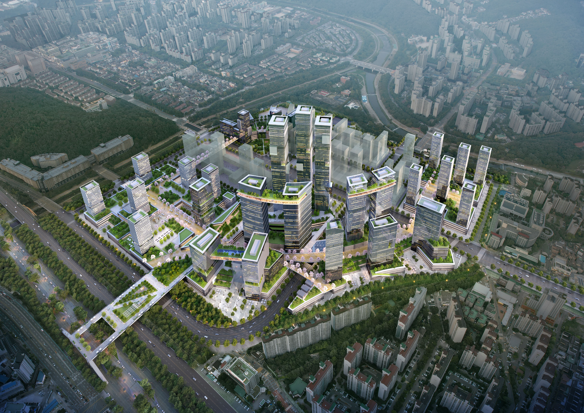 오리역세권 제4테크노밸리 조감도