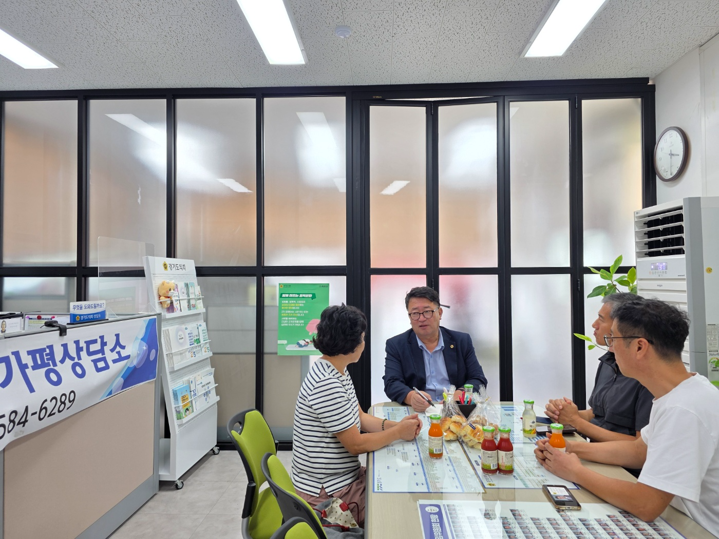 용추계곡소상공인협회와 간담회